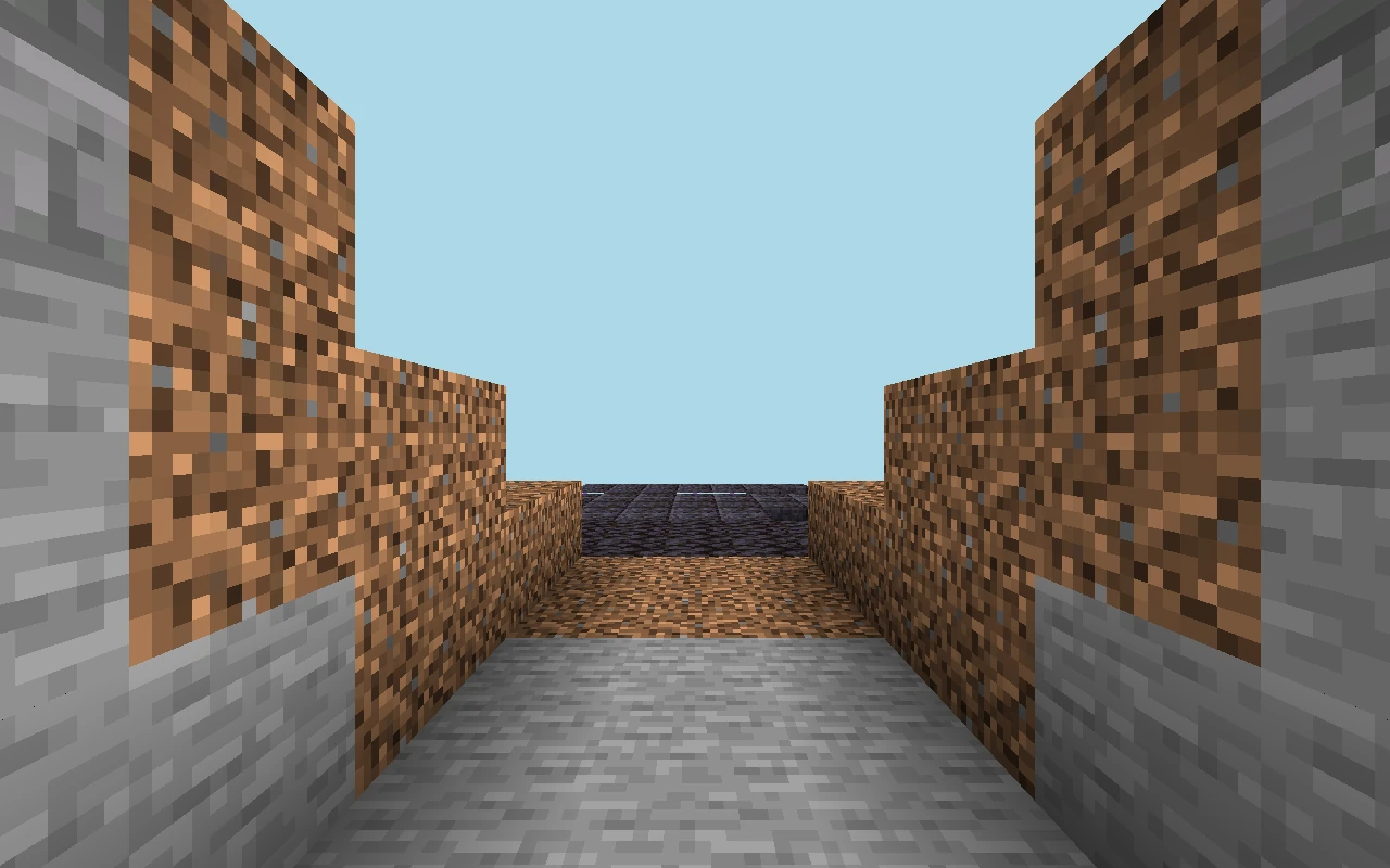 Crypt of the Buried Throne — Traveling Stone Exit. Rendered view of the saved map, with simulated lighting.